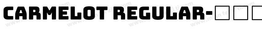 Carmelot Regular字体转换